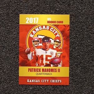 2017 Patrick Mahomes Rookie Phenoms Card Limited Edition